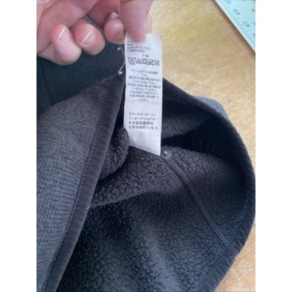 L. L. Bean Womens M Reg  Fleece Sweater jacket Brown Full Zip Pockets Hiking EUC - Picture 12 of 12